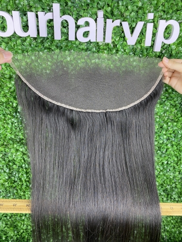 ULTRA THIN lace Natural color  frontal straight Indian virgin hair 13x4 13x6  frontal best quality hight density small knots