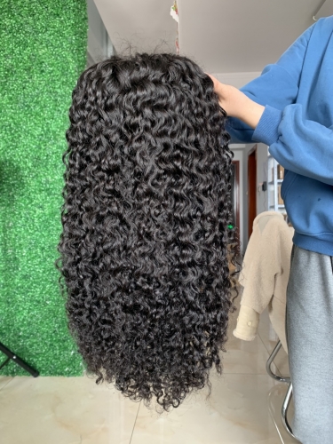 Cambodian Wave HD closure wig units 4x4 5x5 6x6  Indian virgin hair  wig high density small knots