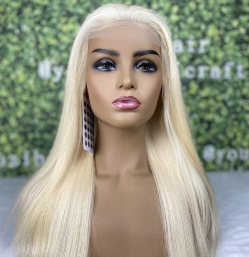 100% European Human Hair Wig Swiss Lace Top 13*6 Human Hair Wig Jewish Wig Kosher Wigs for White Women Medical Wigs Cuticle Aligned Raw Virgin Hair