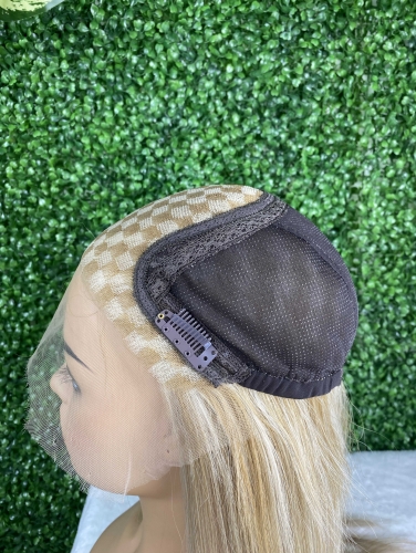 Youzi 13*6 European Human Hair Wig Jewish Wig 100% Thickness Cuticle Aligned human Kosher Wigs for White Women